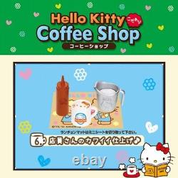 Rare 2014 Re-Ment Hello Kitty Coffee Shop Full Set of 12 pcs