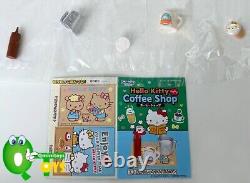 Rare 2014 Re-Ment Hello Kitty Coffee Shop Full Set of 12 pcs