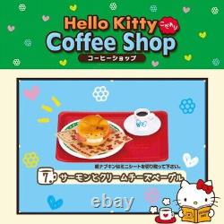 Rare 2014 Re-Ment Hello Kitty Coffee Shop Full Set of 12 pcs