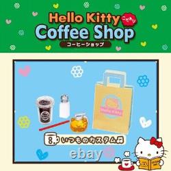 Rare 2014 Re-Ment Hello Kitty Coffee Shop Full Set of 12 pcs