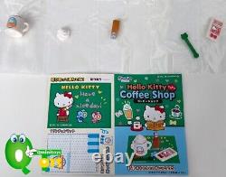 Rare 2014 Re-Ment Hello Kitty Coffee Shop Full Set of 12 pcs