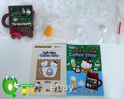 Rare 2014 Re-Ment Hello Kitty Coffee Shop Full Set of 12 pcs