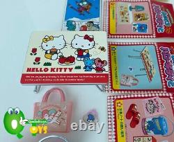 Rare 2017 Re-Ment Sanrio Hello Kitty Items Room Full Set of 8 pcs (Used)