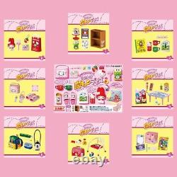 Rare 2019 Re-Ment Hello kitty Sanrio Mune Kyun Days Full Set of 8 pcs