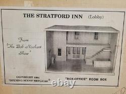 Rare Opening Scene Replica's The Stratford Inn Newhart Roombox Kit 80s TV