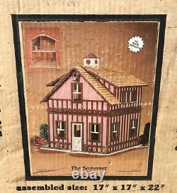 Rare Vintage Artply The Somerset Wood Dollhouse Kit No. 85 NOS 1982