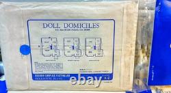 Rare Vtg 1975 Doll Domiciles Architects Plans Second Empire Victorian No. V-2