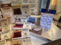 Rare lot of 20 THE HOUSE OF MINIATURES & SHENANDOAH CHIPPENDALE COLLECTION