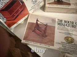 Rare lot of 20 THE HOUSE OF MINIATURES & SHENANDOAH CHIPPENDALE COLLECTION