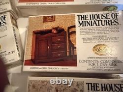 Rare lot of 20 THE HOUSE OF MINIATURES & SHENANDOAH CHIPPENDALE COLLECTION Rare lot of 20 THE HOUSE OF MINIATURES & SHENANDOAH CHIPPENDALE COLLECTION
