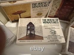 Rare lot of 20 THE HOUSE OF MINIATURES & SHENANDOAH CHIPPENDALE COLLECTION