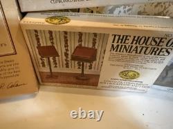 Rare lot of 20 THE HOUSE OF MINIATURES & SHENANDOAH CHIPPENDALE COLLECTION