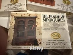 Rare lot of 20 THE HOUSE OF MINIATURES & SHENANDOAH CHIPPENDALE COLLECTION