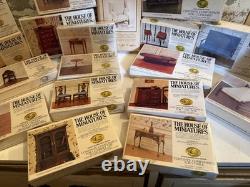 Rare lot of 20 THE HOUSE OF MINIATURES & SHENANDOAH CHIPPENDALE COLLECTION