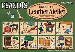 Re-Ment Miniature SNOOPY'S Leather Atelier 8 different sets with/8 pcs per set