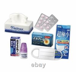 Re-ment Petit Sample Series Drug Store Items Medicine Cosmetics BOX Set of 8 New