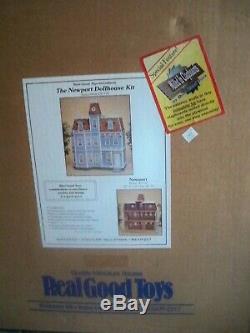 Real Good Toys 1/12 The Newport Doll House Wooden Model Kit Made in USA
