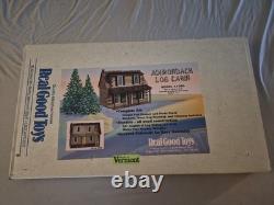 Real Good Toys Adirondack Log Cabin Dollhouse J550 4 Rooms 24X16X19 Brand New