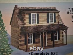 Real Good Toys Adirondack Log Cabin Dollhouse J550 4 Rooms 24X16X19 Brand New