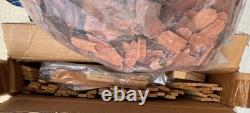Real Good Toys Adirondack Log Cabin Dollhouse J550 4 Rooms 24X16X19 Open Box