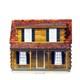 Real Good Toys Adirondack Log Cabin Unfinished 1-Inch Scale Dollhouse Kit