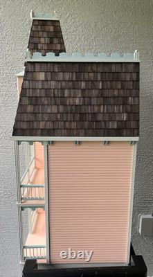 Real Good Toys Alison Jr. Built Assembled 112 Scale Victorian Pink Dollhouse