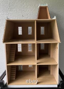 Real Good Toys Alison Jr. Built Assembled 112 Scale Victorian Pink Dollhouse