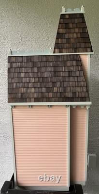 Real Good Toys Alison Jr. Built Assembled 112 Scale Victorian Pink Dollhouse