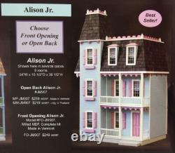 Real Good Toys Alison Jr. Built Assembled 112 Scale Victorian Pink Dollhouse