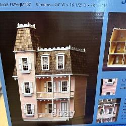 Real Good Toys Alison Jr. Unfinished 1-Inch Scale Victorian Dollhouse Kit