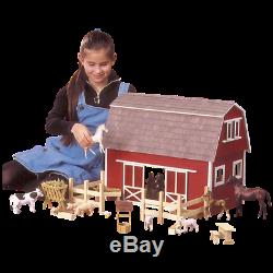 Real Good Toys All American Barn One Inch Scale Kit New in Box Model # RR29