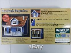 Real Good Toys Beachside Bungalow 1 Inch Scale B1895 Wooden Dollhouse Kit