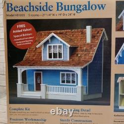 Real Good Toys Beachside Bungalow Model B1895 Wooden Dollhouse Kit (1) Flawed Pc