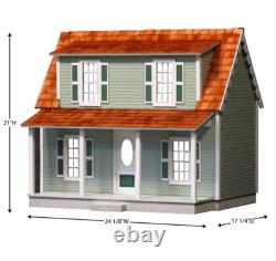 Real Good Toys Charlie's Cozy Cottage Dollhouse Kit