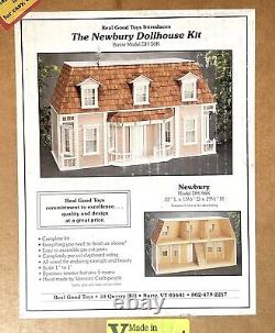 Real Good Toys Dollhouse Kit Newbury Model Made in Vermont New Sealed Box 1989