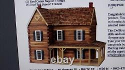 Real Good Toys Dollhouse Kit The Ponderosa Log Cabin 36 X 22 X 32 & Porch