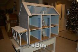 Real Good Toys Dollhouse The Ponderosa Log Cabin 36 X 22 X 32 Porch