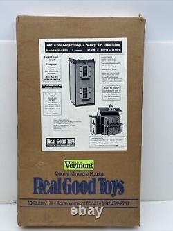 Real Good Toys Front-Opening 2 Story Jr. Addition Dollhouse Kit FO-JM33