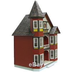 Real Good Toys JM4600 The Victorian Painted Lady Dollhouse Kit