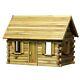 Real Good Toys Lakeside Retreat Log Cabin Dollhouse Kit