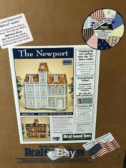 Real Good Toys NIB #71K Newport Dollhouse Kit 112