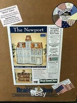 Real Good Toys NIB #71K Newport Dollhouse Kit 112