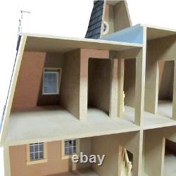 Real Good Toys New Haven Unfinished 1-Inch Scale Victorian Dollhouse Kit