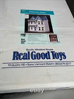 Real Good Toys Princess Anne Dollhouse Kit Model #JM975 New Never Opened 6 Rooms