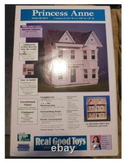Real Good Toys Princess Anne Dollhouse Kit Model #j-m975 New Sealed Box Reduced