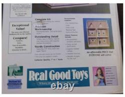 Real Good Toys Princess Anne Dollhouse Kit Model #j-m975 New Sealed Box Reduced