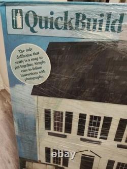 Real Good Toys QuickBuild Classic Colonial Wood Dollhouse Kit Doll House NOS
