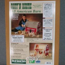 Real Good Toys Ruff'n Rustic All American Barn Dollhouse Kit Corral Fencing NEW