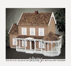 Real Good Toys Simplicity Victorian Wraparound Gazebo Porch Dollhouse Kit S-717