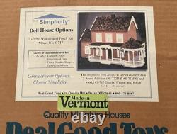 Real Good Toys Simplicity Victorian Wraparound Gazebo Porch Dollhouse Kit S-717